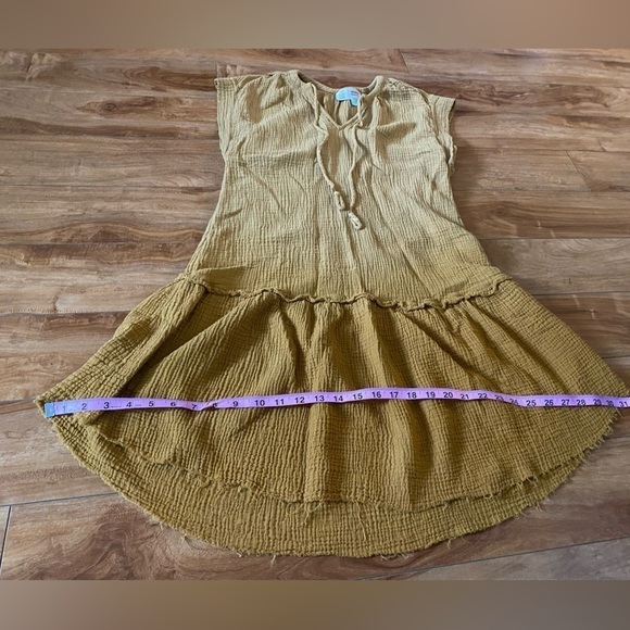 Saturday Sunday by Anthropologie Women’s Lydia Yellow Ombré Tunic Dress size S - Picture 3 of 14
